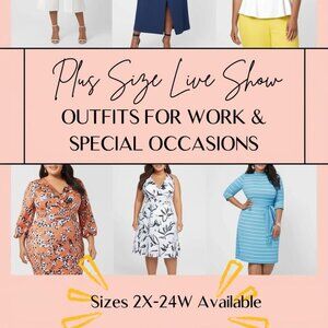 Plus Size Live Show! Work & Occasion Outfits